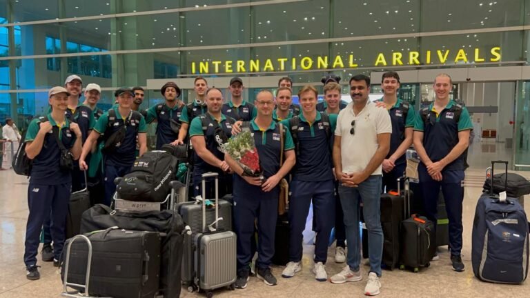 Volleyball Series: Australian Team Arrives in Islamabad for First-Ever Matches Against Pakistan