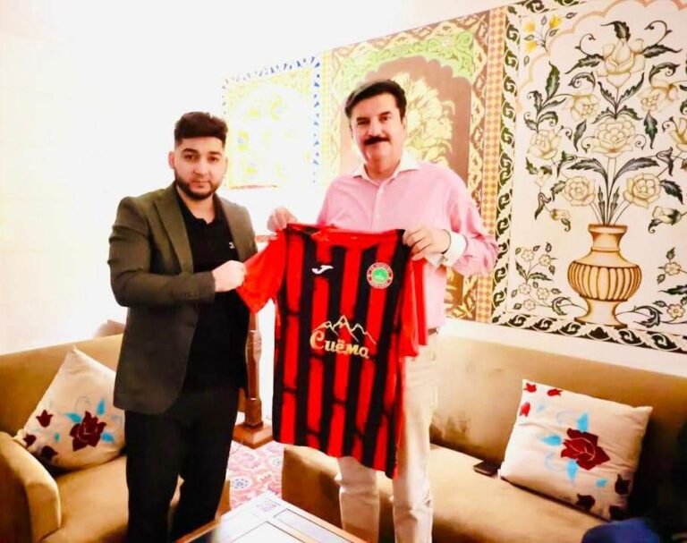 KP Governor advocates for joint football academies with Tajikistan