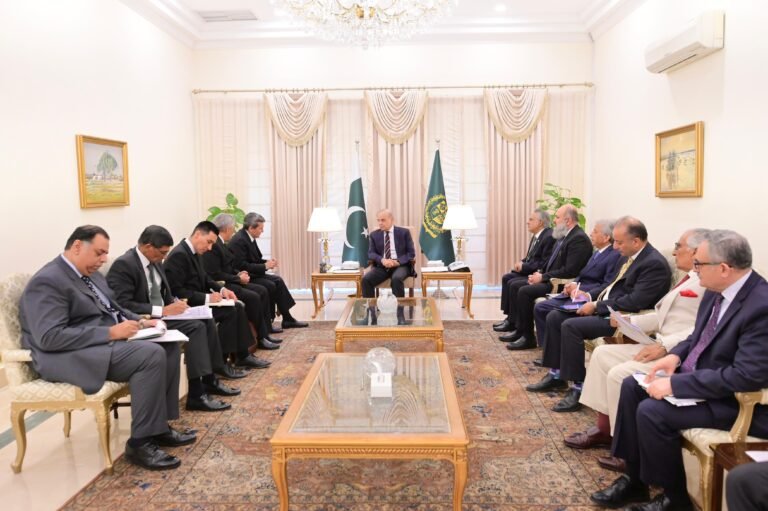 Foreign Minister of Turkmenistan calls on Prime Minister Muhammad Shehbaz Sharif
