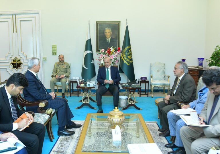 ECO Secretary General meets PM Shehbaz Sharif in Islamabad