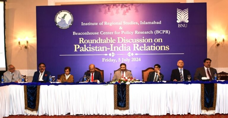 Keynote speakers called for formal dialogues and track II initiatives with India