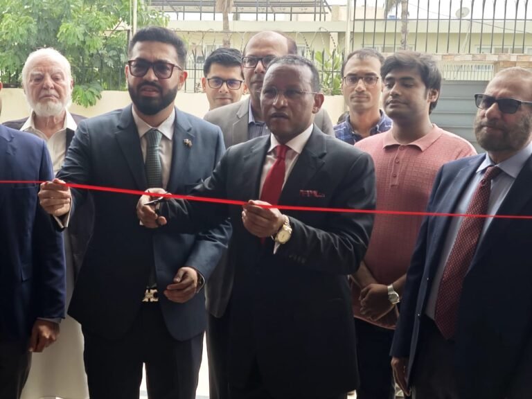 Ethiopian ambassadorJemal Beker inaugurates Karachi consulate