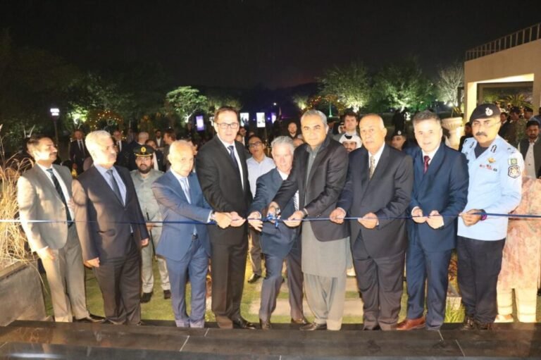 Interior Minister Inaugurates cascade center in diplomatic enclave for enhanced diplomatic services