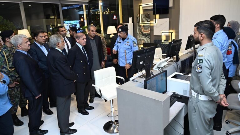 PM Shehbaz Sharif visits newly established Cascade Service Center for diplomats in Islamabad