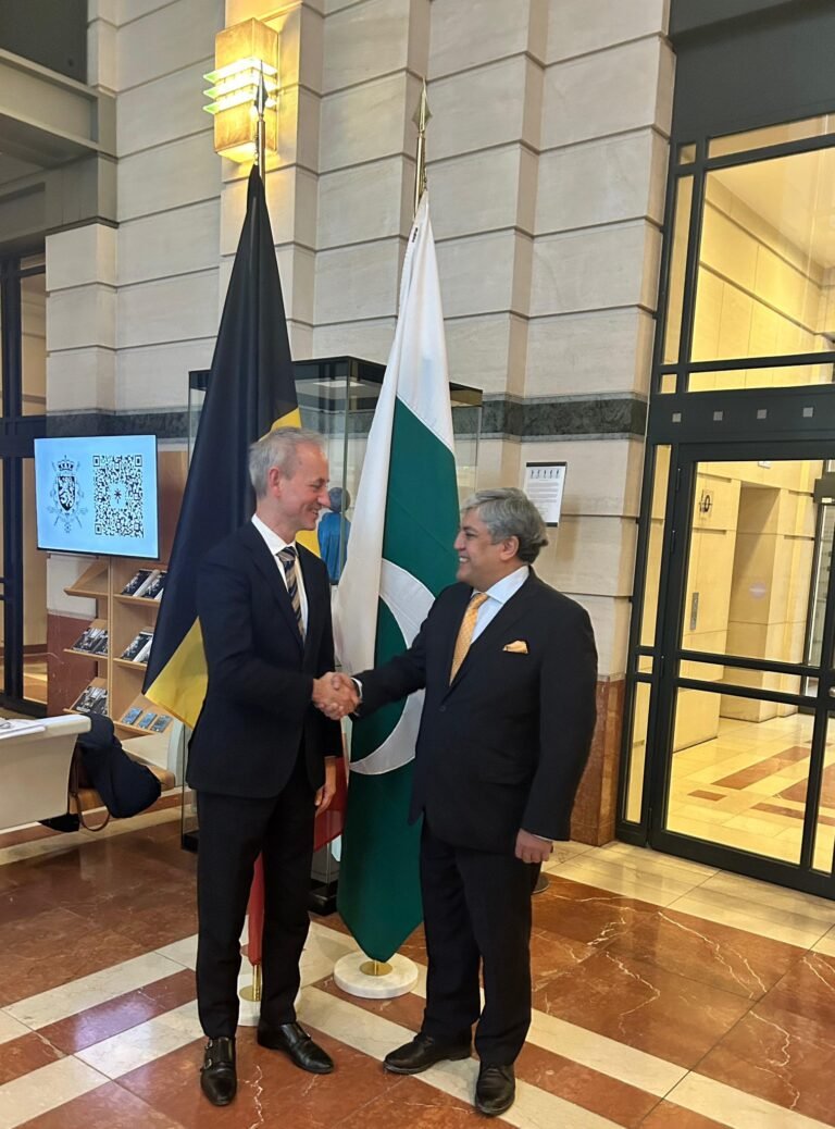 Brussels hosts 3rd bilateral political consultations between Pakistan and Belgium