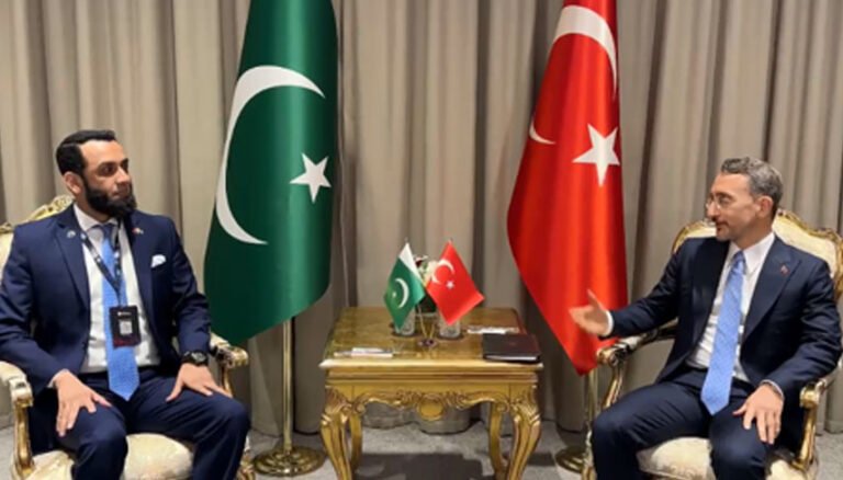 Attaullah Tarar meets Turkish counterpart Fahrettin Altun to discuss media ties and combating Islamophobia