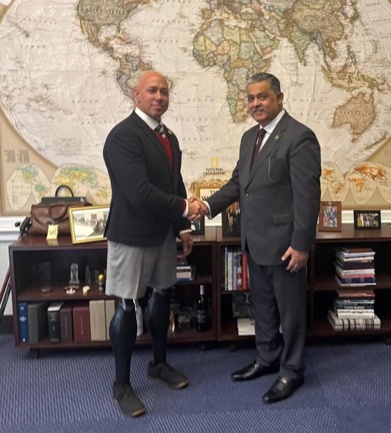 Ambassador Rizwan Sheikh and Rep. Brian Mast discuss pathways to deeper Pak-US collaboration