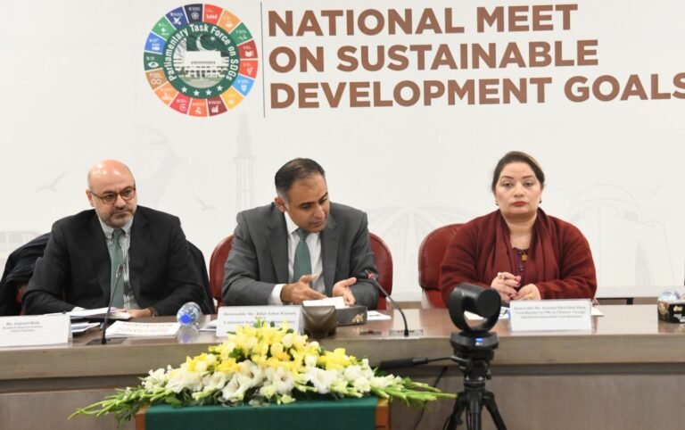 Climate change threatens Pakistan’s SDGs ,Pakistan needs $348 billion for climate action: Romina Khurshid