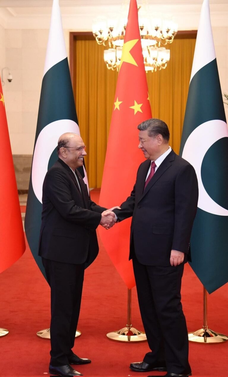 President Zardari, President Xi Reaffirm Pakistan-China Strategic Ties