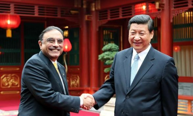 The President Zardar to Pay an Official Four Days Visit to China at President Xi’s Invitation