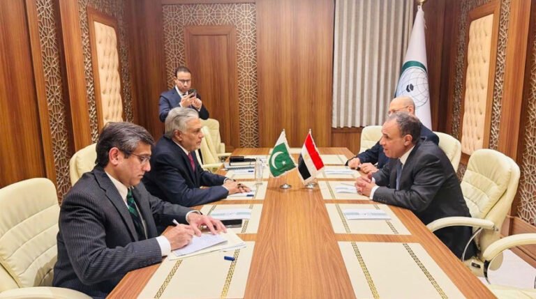 Pakistan, Egypt Reaffirm Strong Bilateral Ties During Foreign Ministers’ Meeting in Jeddah