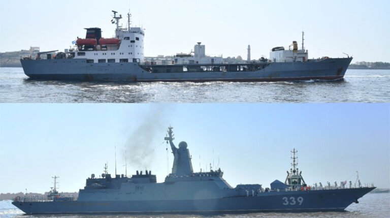 Maritime Diplomacy: Russian Navy Flotilla Arrives in Karachi for Goodwill Visit