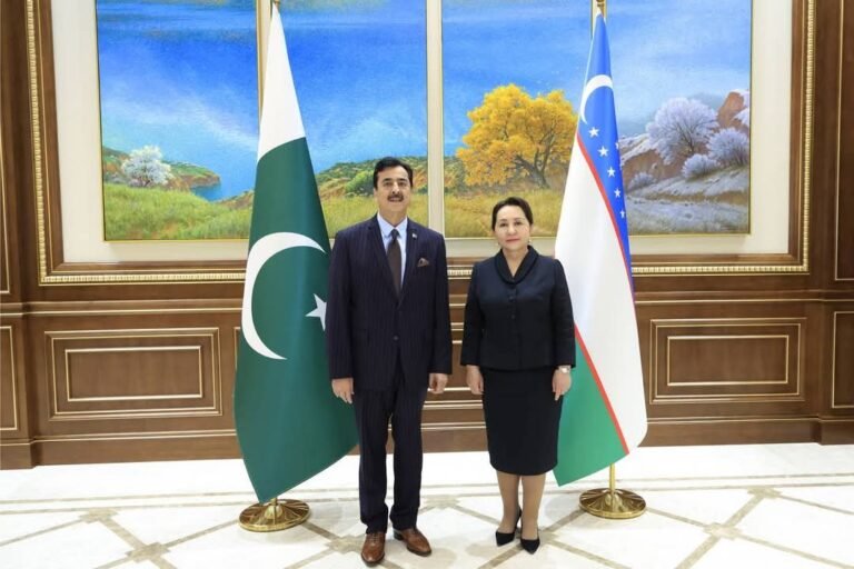Pak-Uzbek Senate leaders vow to enhance collaboration across strategic sectors