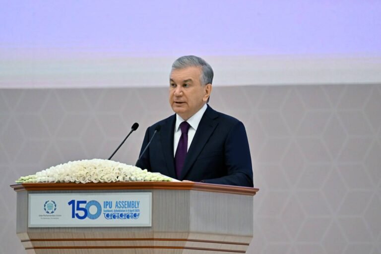 President Mirziyoyev Urges Parliaments to Lead in Global Peace, Justice, and Development